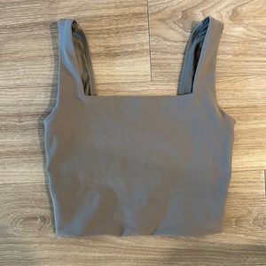 Abercrombie & Fitch YPB sculptLUX Squareneck Slim Tank